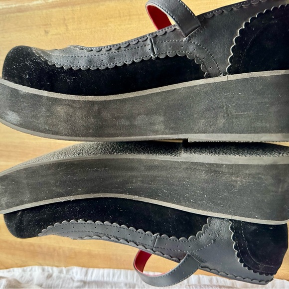 Demonia Women's Flatform Mary Jane Shoes - Picture 4 of 12